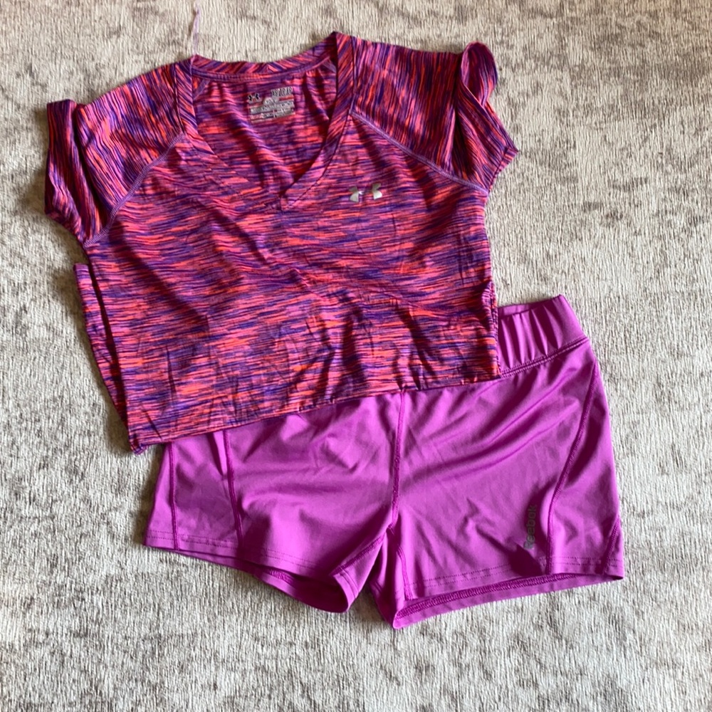Underarmour workout outfit